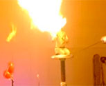 Lightning Man With Explosions - Atom